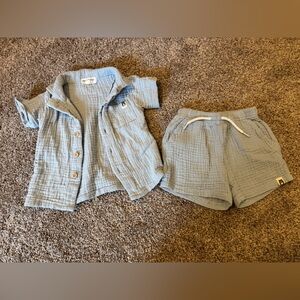 Kids Blue Matching Set